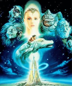 The Never Ending Story movie paint by number