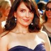 The Beautiful Actress Tina Fey paint by number