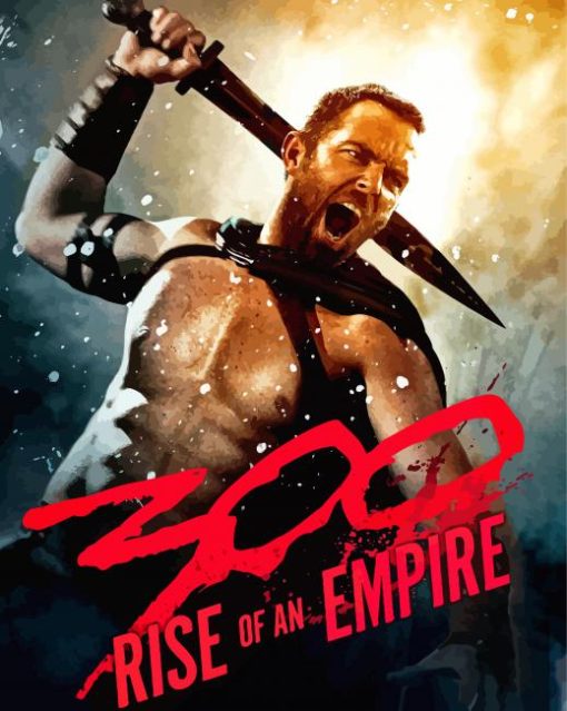 300 The Rise Of An Empire paint by number