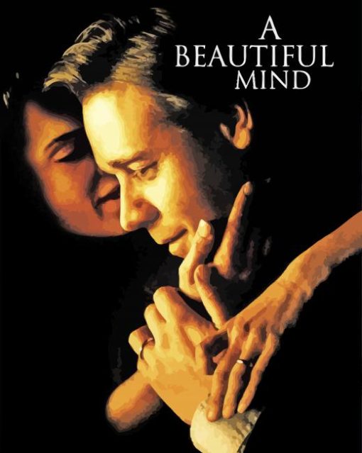 A Beautiful Mind Movie Poster paint by number