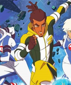 Aesthetic Galactik Football paint by number