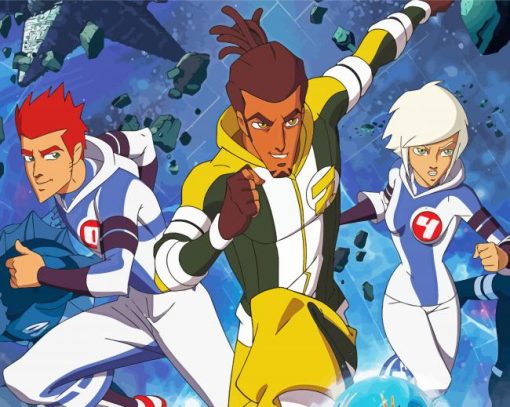 Aesthetic Galactik Football paint by number