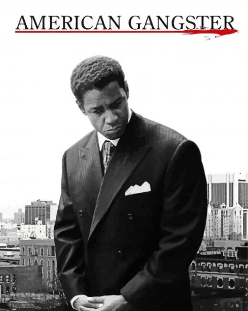 American Gangster Poster paint by number