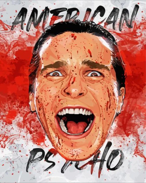 American Psycho Poster paint by number