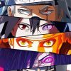 Anime Naruto Eyes paint by number