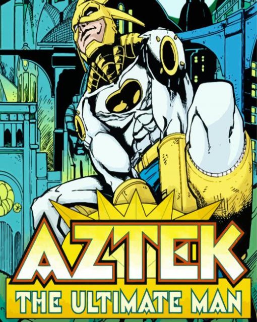 Aztek The Ultimate Man paint by number