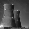 Black And White Nuclear Buildings paint by number