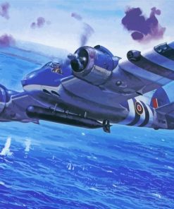 Bristol Beaufighter paint by number