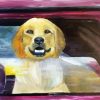 Car And Dog Art paint by number