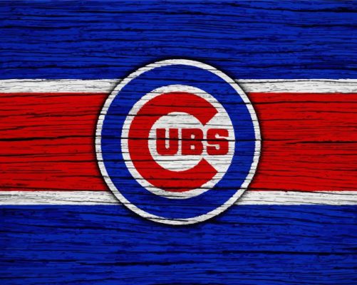 Chicago Cubs Logo Art paint by number