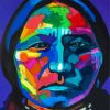 Chief Sitting Bull paint by number