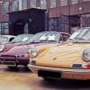 Classic Porsche Cars paint by number