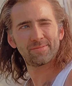 Con Air Character paint by number