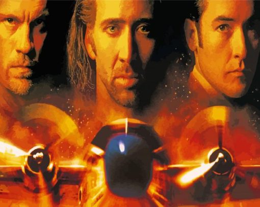 Con Air Movie paint by number