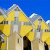 Cube Houses Rotterdam paint by number
