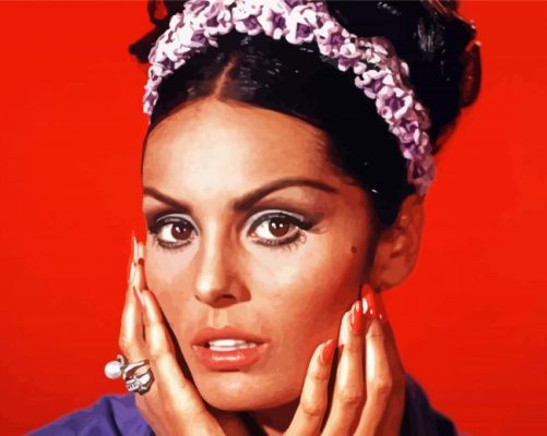 Daliah Lavi paint by number