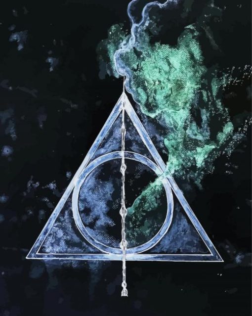 Deathly Hallows paint by number