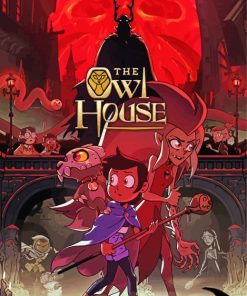 Disney The Owl House Poster Paint by number