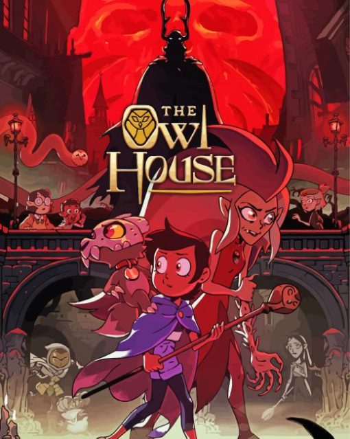 Disney The Owl House Poster Paint by number