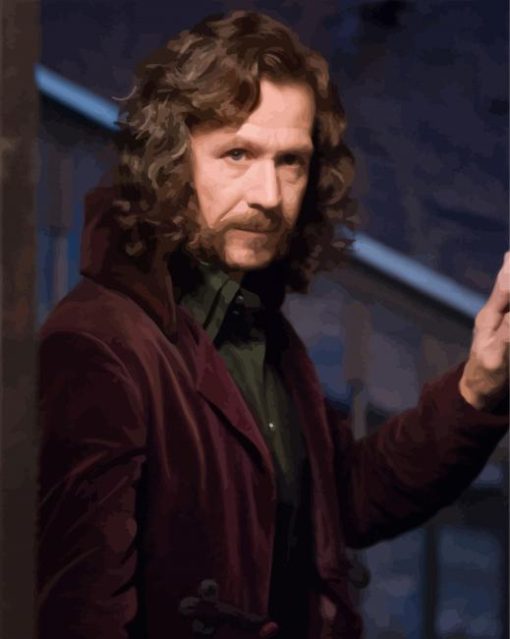 Harry Potter Sirius Black paint by number