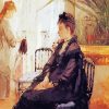 Interior By Berthe Morisot paint by number