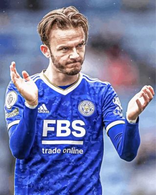 James Maddison Player paint by number