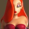 Jessica Rabbit paint by number