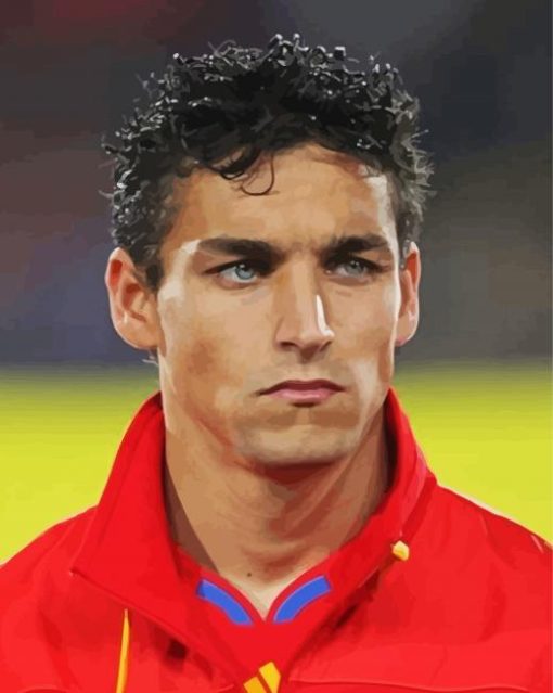 Jesus Navas Spanish National Team paint by number