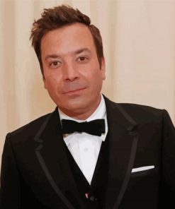 Jimmy Fallon paint by number