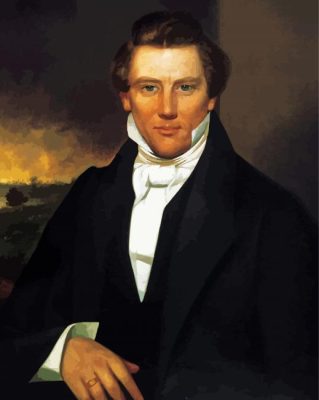 Joseph Smith paint by number