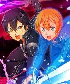 Kirito And Eugeo paint by number