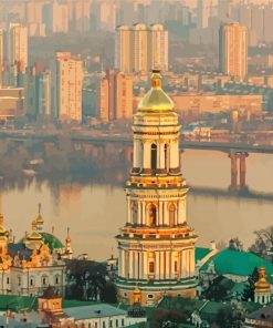 Kyiv City paint by number