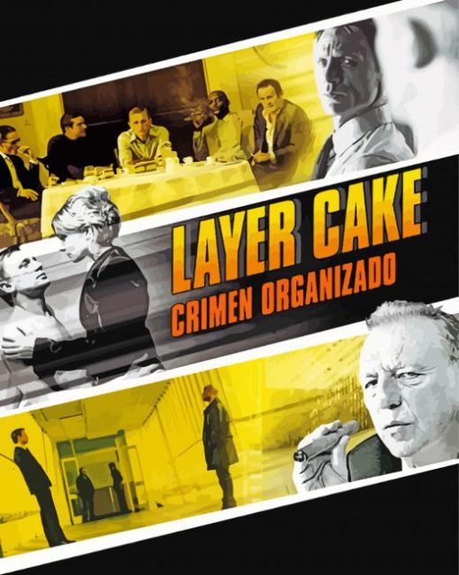 Layer Cake Poster paint by number