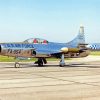 Lockheed F94 Starfire paint by number