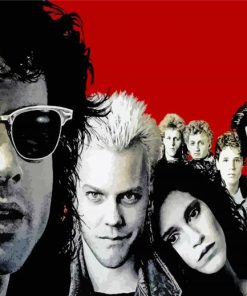 Lost Boys Movie Illustration Paint by number