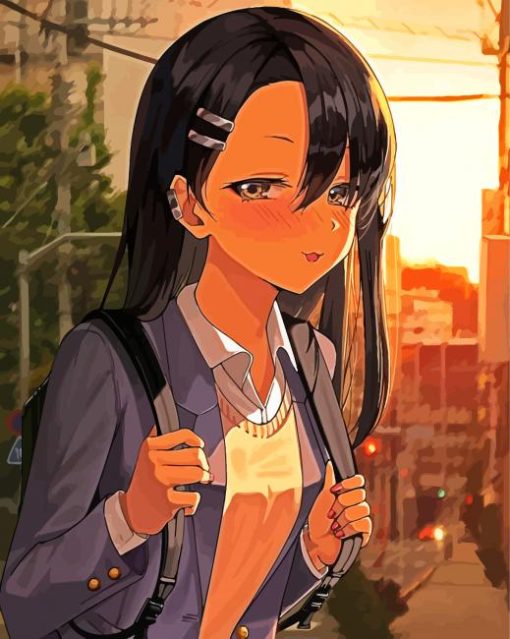 Miss Nagatoro Paint by number