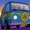 Mystery Machine Scooby Doo paint by number