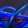 Nanning Bridge At Night paint by number