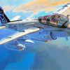Northrop Grumman EA6B Aircraft paint by number