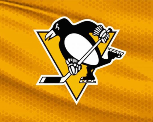 Pittsburgh Penguins Logo paint by number