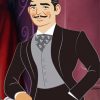 Rhett Butler illustration Paint by number