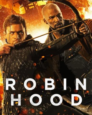 Robin Hood Poster paint by number