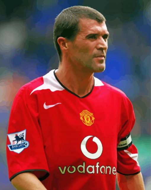 Roy Keane Sport paint by number