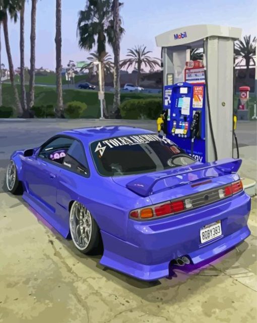 S14 Car paint by number