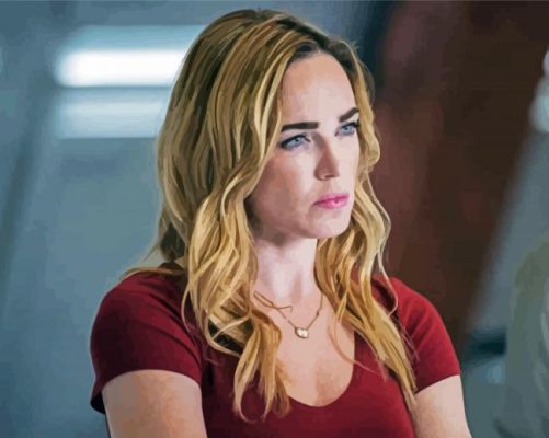 Sara Lance paint by number