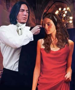 Severus And Hermione Snamione paint by number