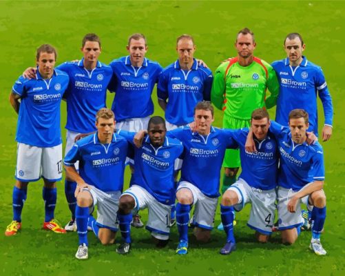 St Johnstone Football Club paint by number