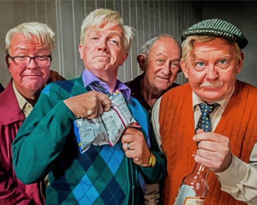 Still Game Characters paint by number