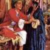 The Lantern Makers Courtship By William Holman Hunt paint by number