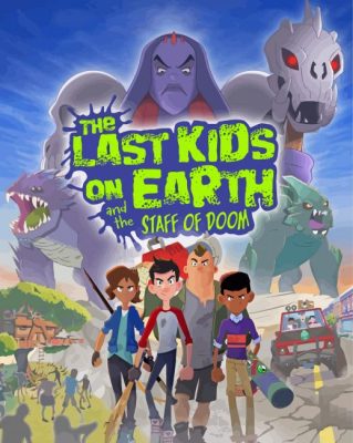 The Last Kids On Earth And The Staff Of Doom Poster paint by number